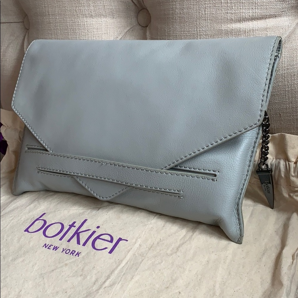 Botkier Leather Clutch (Shoulder/Crossbody)